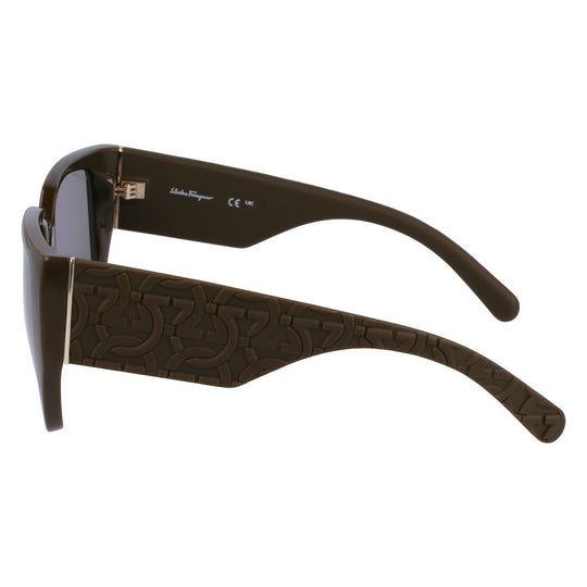 Ferragamo Green Bio Injected Sunglasses