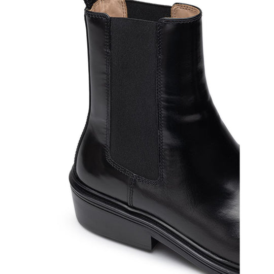 Bottega Veneta Black Leather Boot