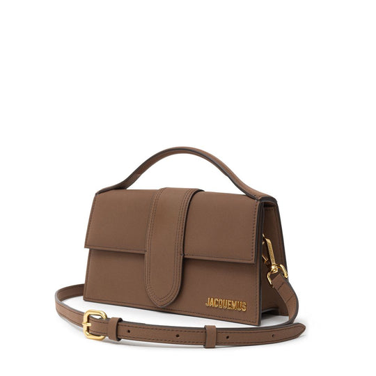 Jacquemus Brown Leather Handbag