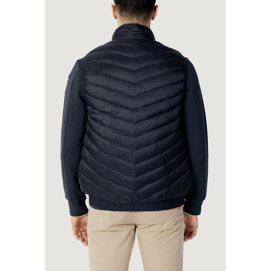 Armani Exchange Blue Polyester Jacket