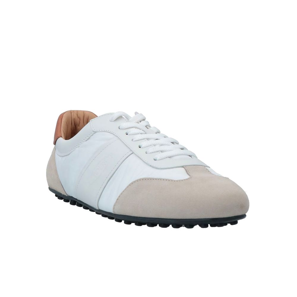 Tod's White Leather Sneaker