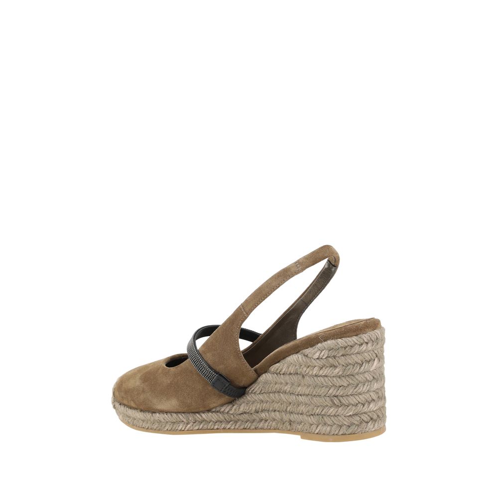 Brunello Cucinelli Pair Of Sandals With Heels