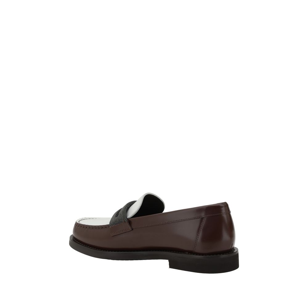 Brunello Cucinelli Bicolored Loafers