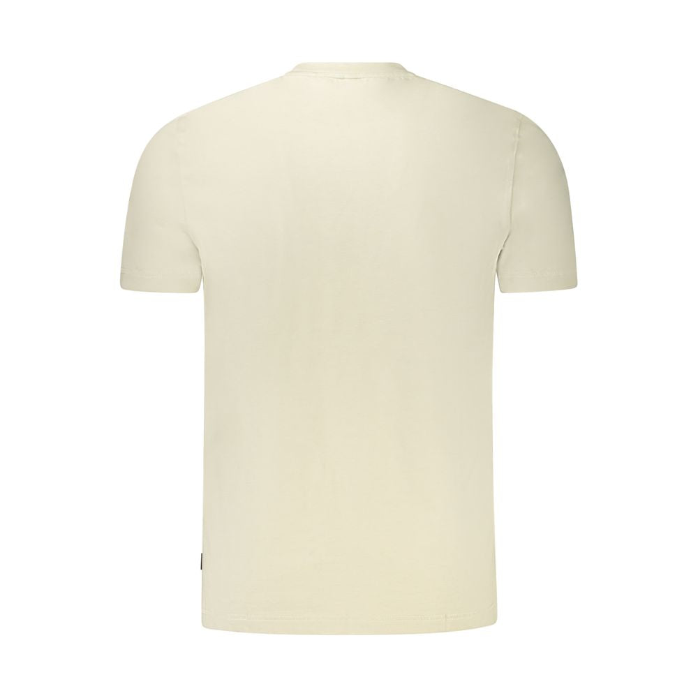 Hugo Boss Beige Cotton T-Shirt