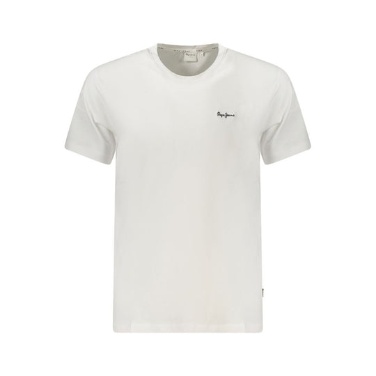 Pepe Jeans White Cotton T-Shirt