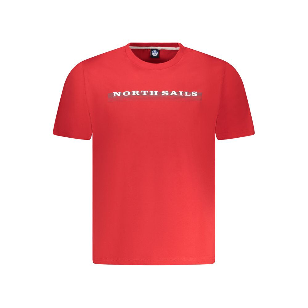 North Sails Red Cotton T-Shirt