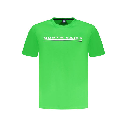 North Sails Green Cotton T-Shirt