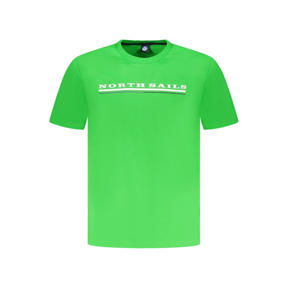 North Sails Green Cotton T-Shirt