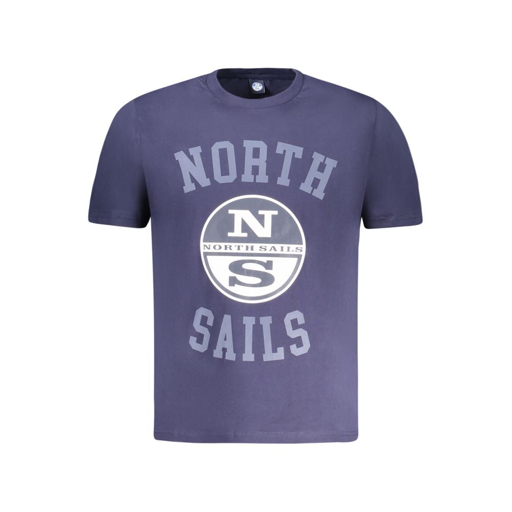 North Sails Blue Cotton T-Shirt