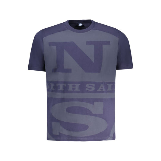 North Sails Blue Cotton T-Shirt