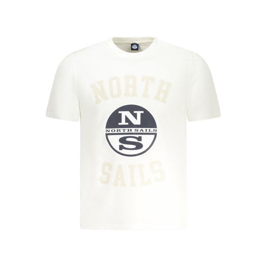 North Sails White Cotton T-Shirt