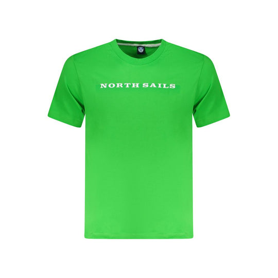 North Sails Green Cotton T-Shirt