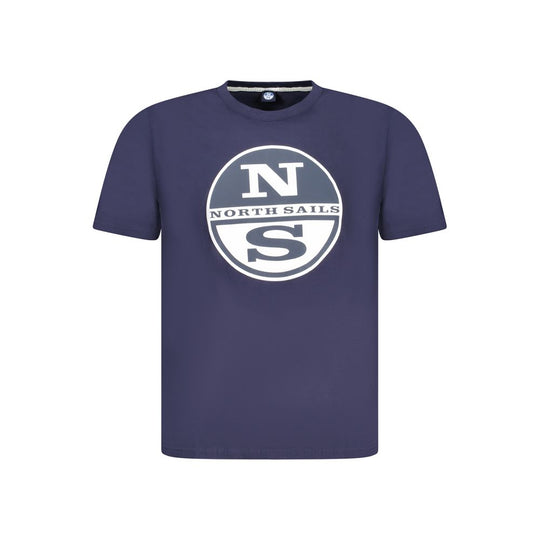 North Sails Blue Cotton T-Shirt