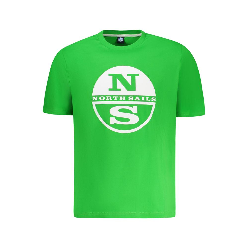 North Sails Green Cotton T-Shirt