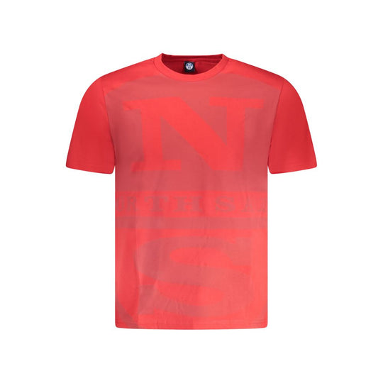 North Sails Red Cotton T-Shirt