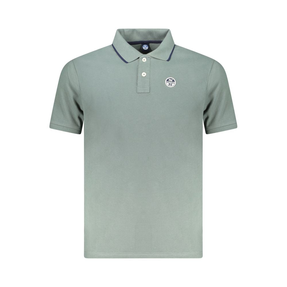 North Sails Green Cotton Polo Shirt