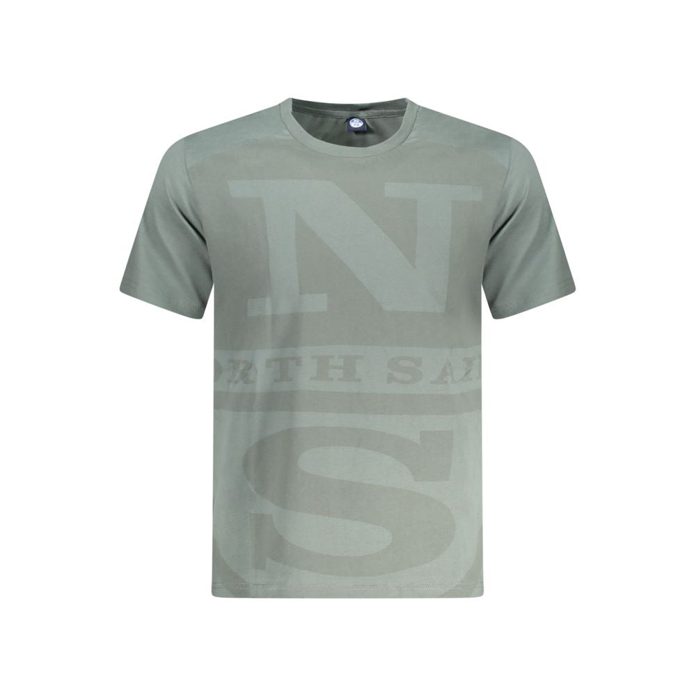 North Sails Green Cotton T-Shirt