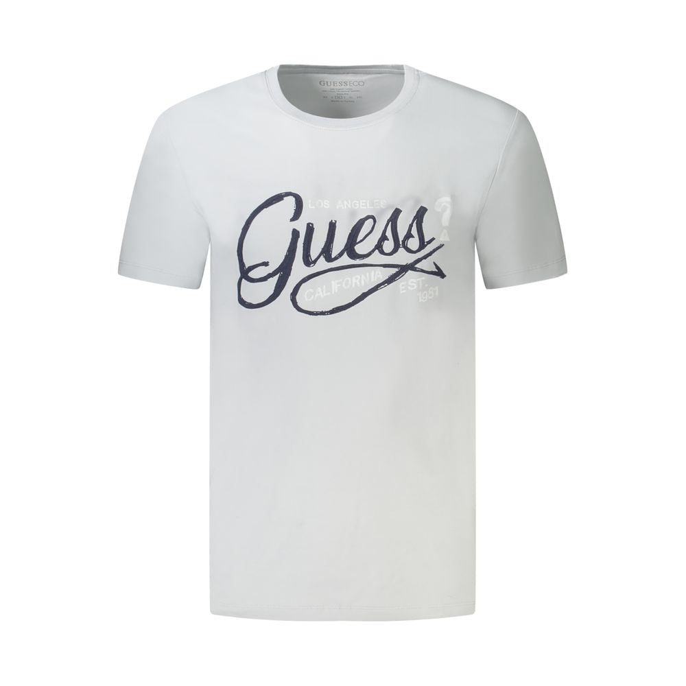 Guess Jeans Gray Cotton T-Shirt