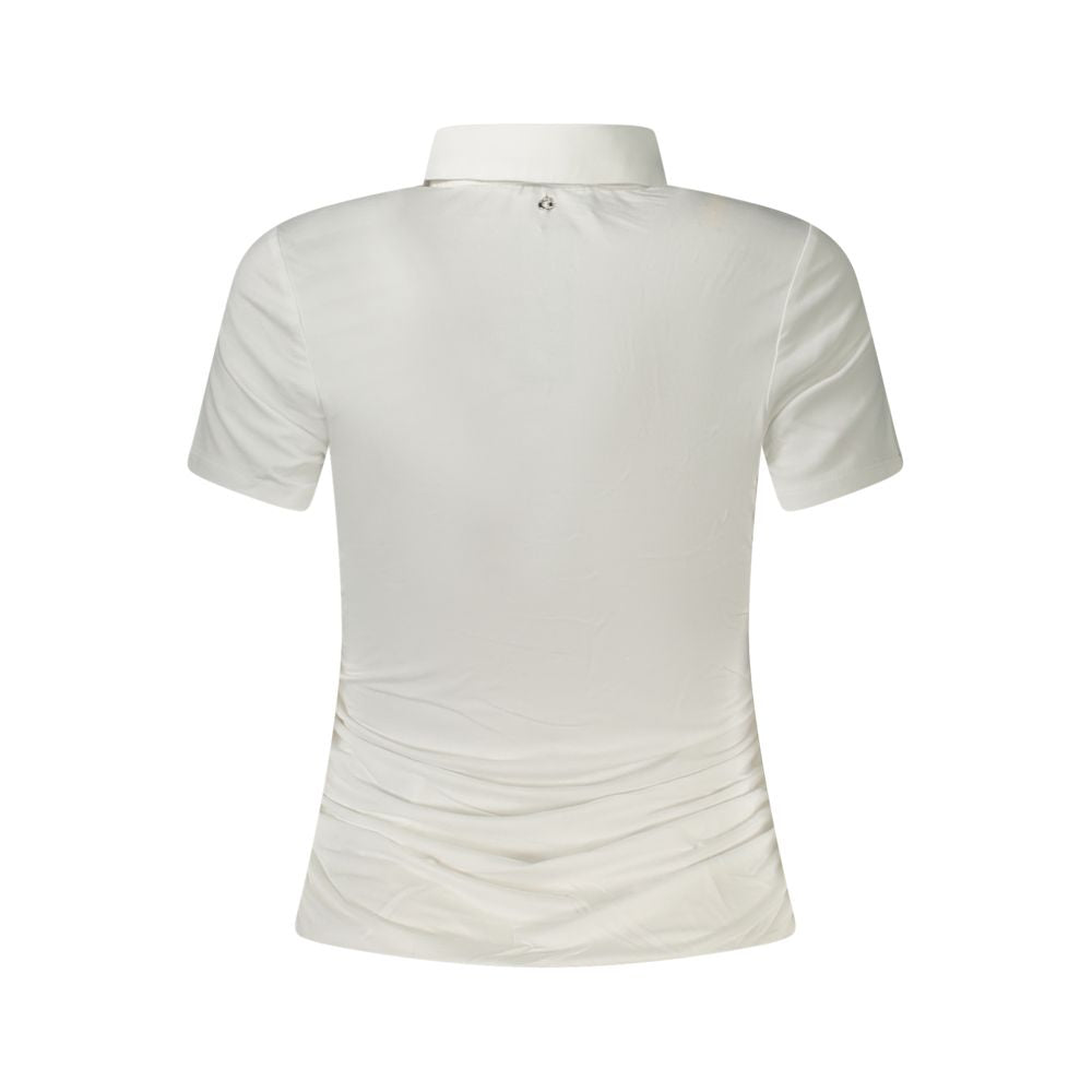 Guess Jeans White Viscose Tops & T-Shirt