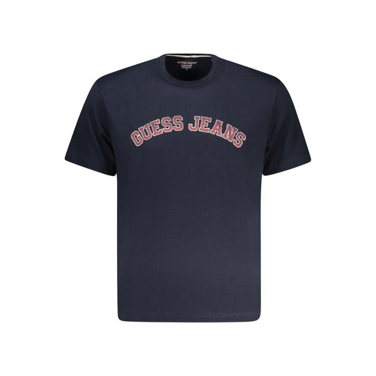 Guess Jeans Blue Cotton T-Shirt