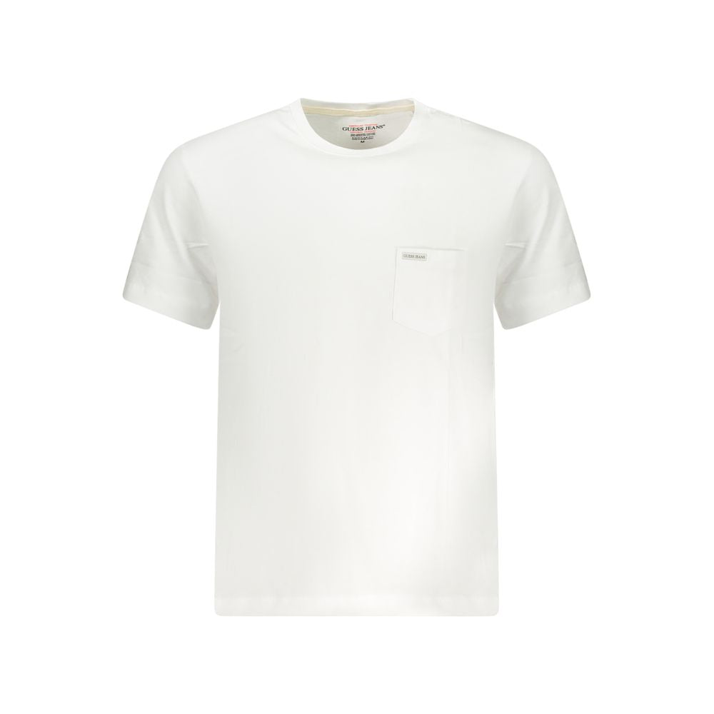 Guess Jeans White Cotton T-Shirt