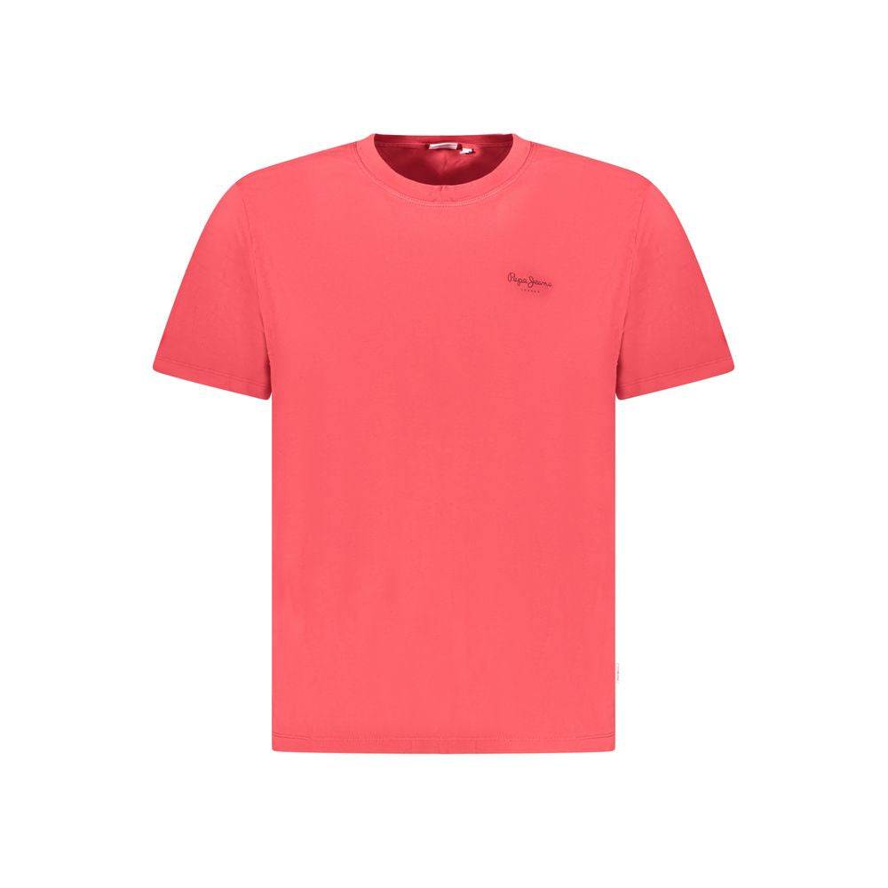 Pepe Jeans Red Cotton T-Shirt