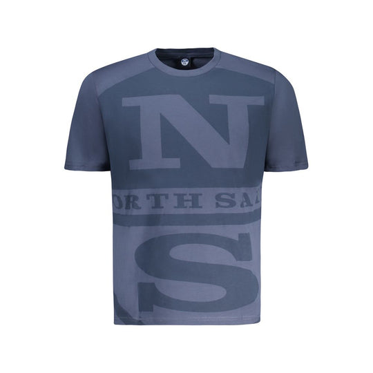 North Sails Blue Cotton T-Shirt