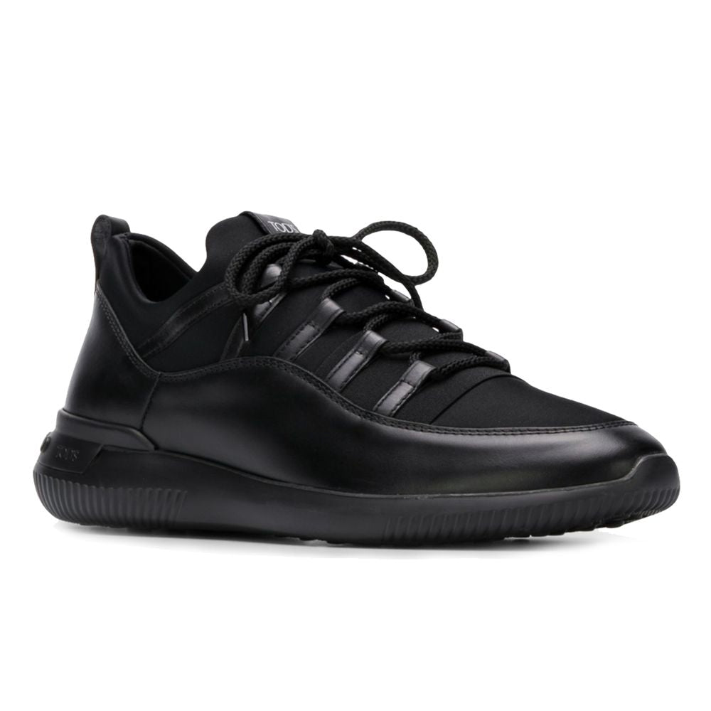 Tod's Black Leather Di Calfskin Sneaker