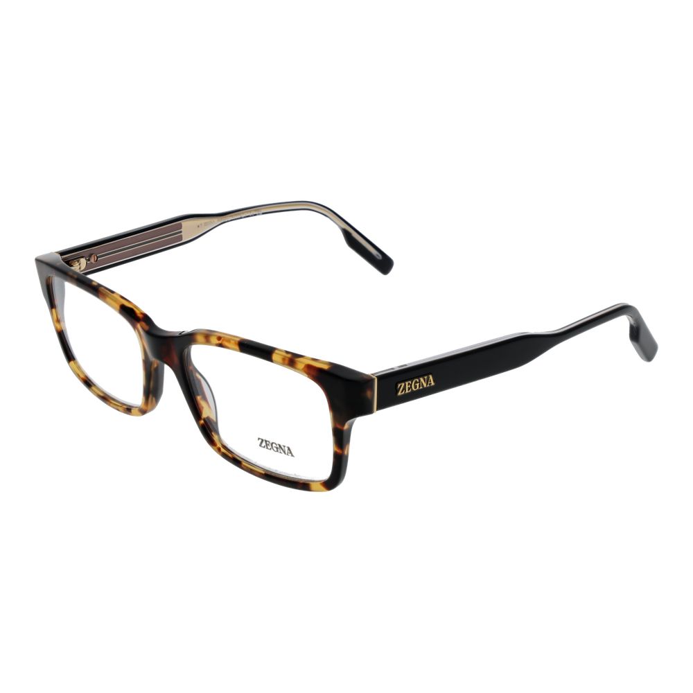 Ermenegildo Zegna Brown Men Optical Frames