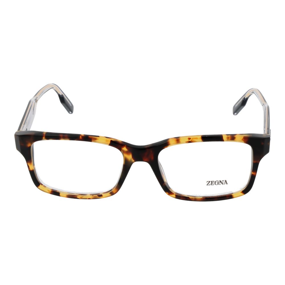 Ermenegildo Zegna Brown Men Optical Frames