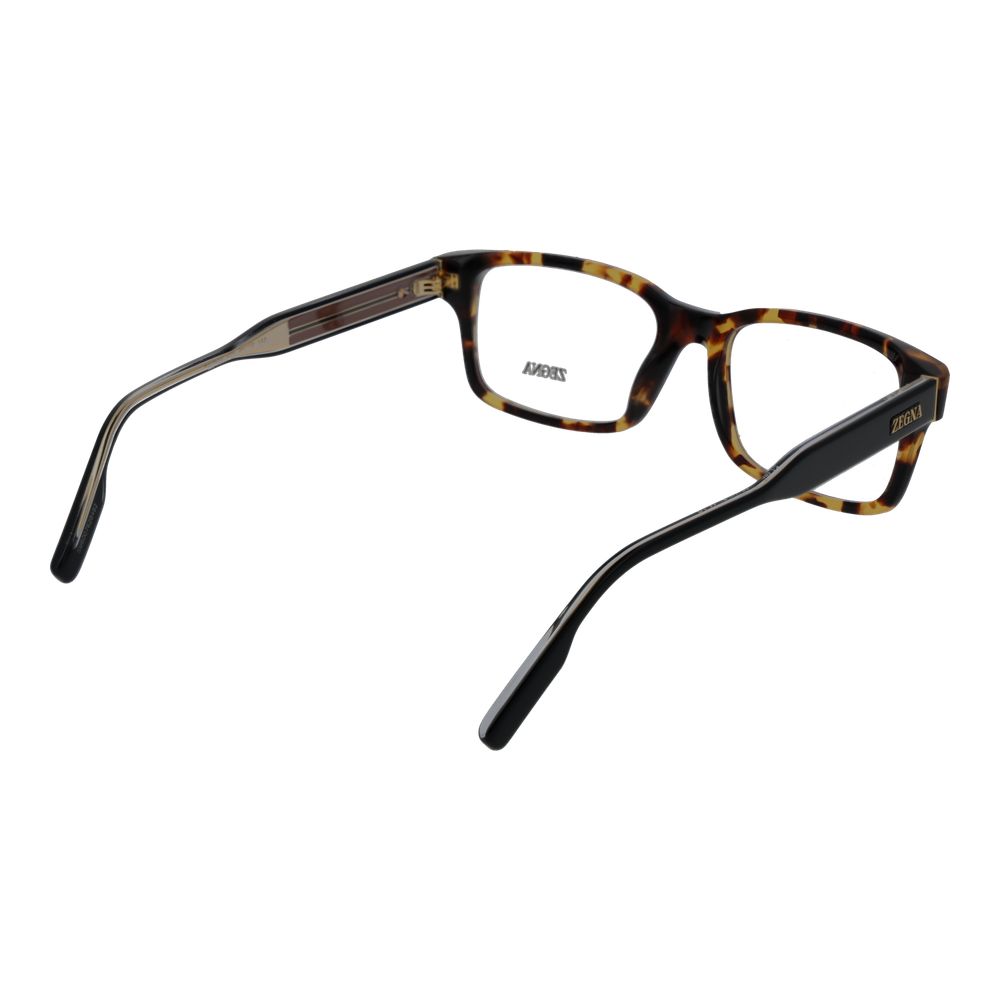 Ermenegildo Zegna Brown Men Optical Frames