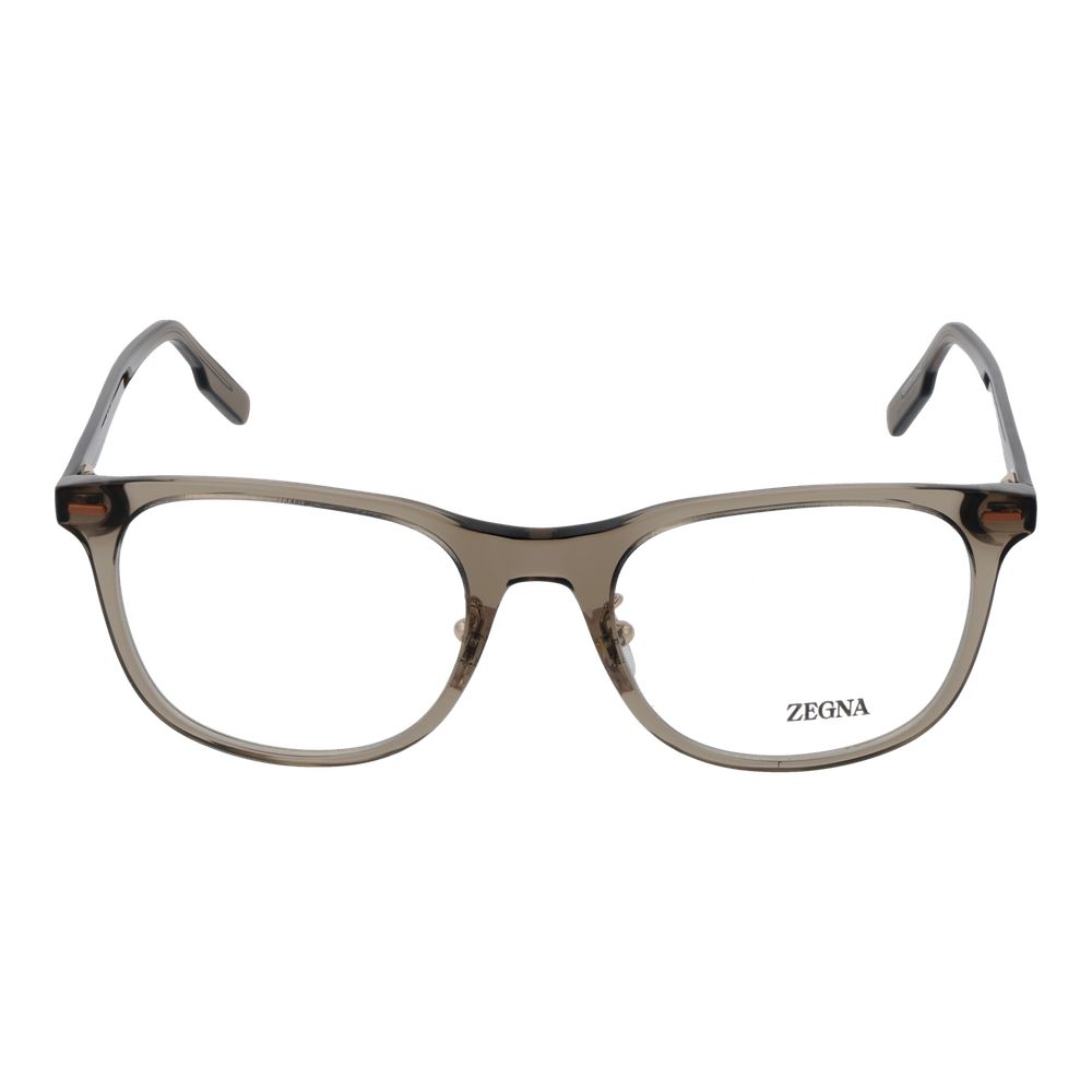 Ermenegildo Zegna Brown Men Optical Frames