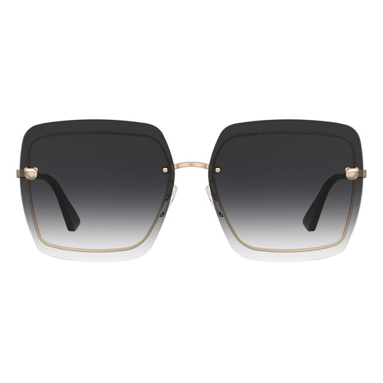 Moschino Gray Metal Sunglasses