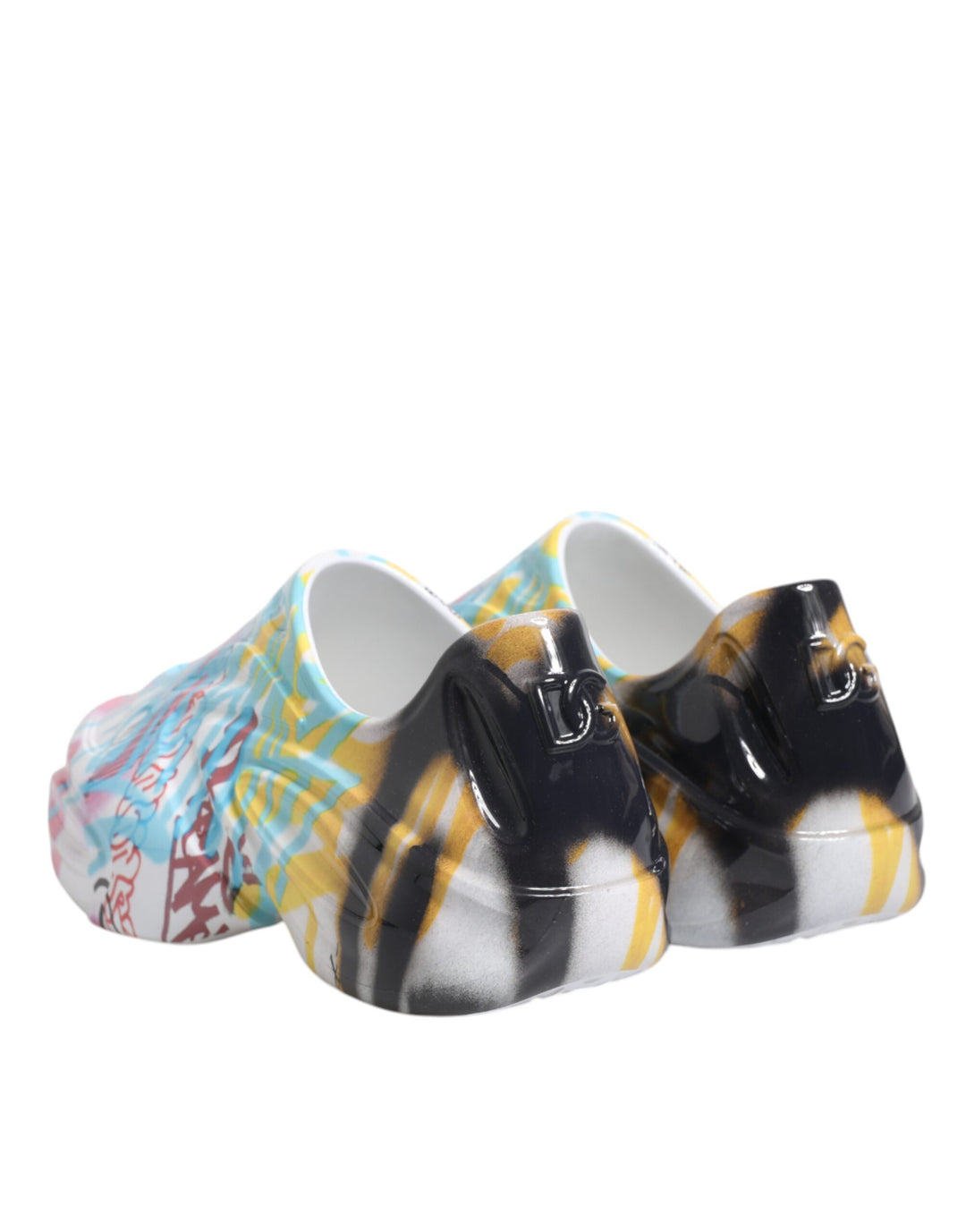 Dolce & Gabbana Multicolor Graffiti Daymaster Sneakers Shoes