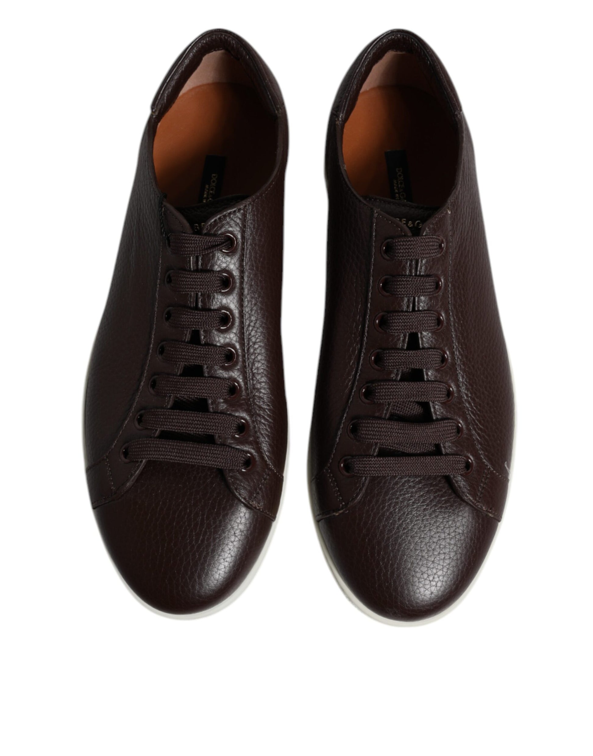 Dolce & Gabbana Black Low Top Men Saint Tropez Sneakers Shoes - ACCEXO