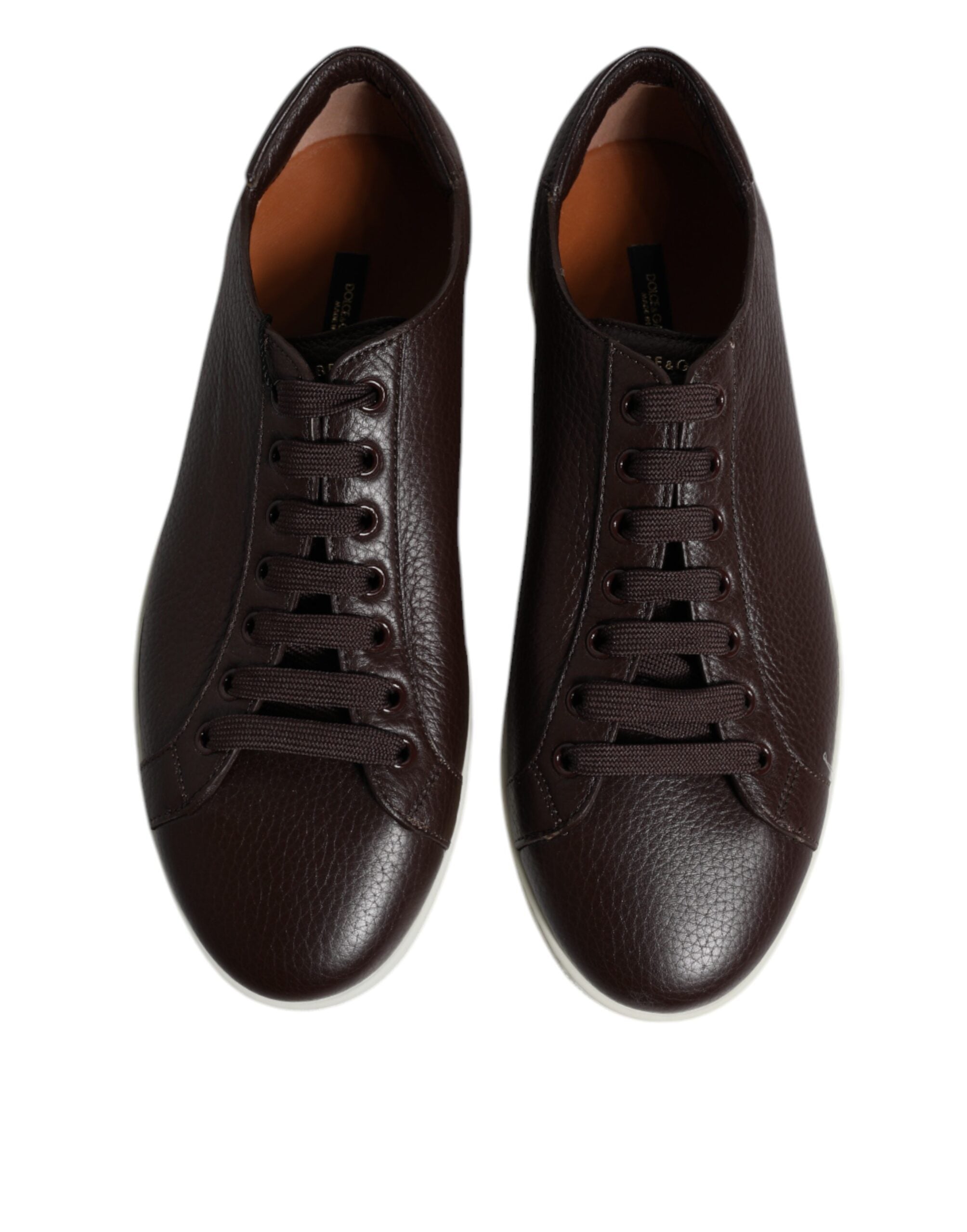 Dolce & Gabbana Black Low Top Men Saint Tropez Sneakers Shoes - ACCEXO