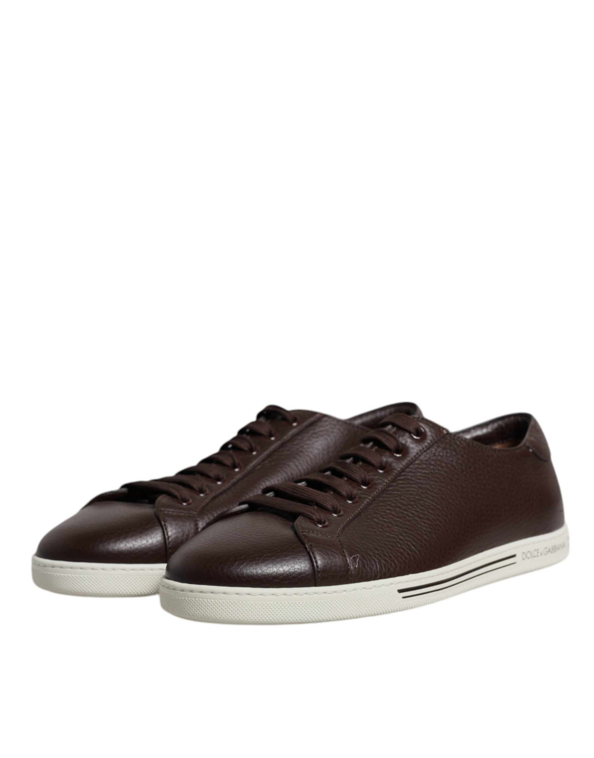 Dolce & Gabbana Black Low Top Men Saint Tropez Sneakers Shoes - ACCEXO
