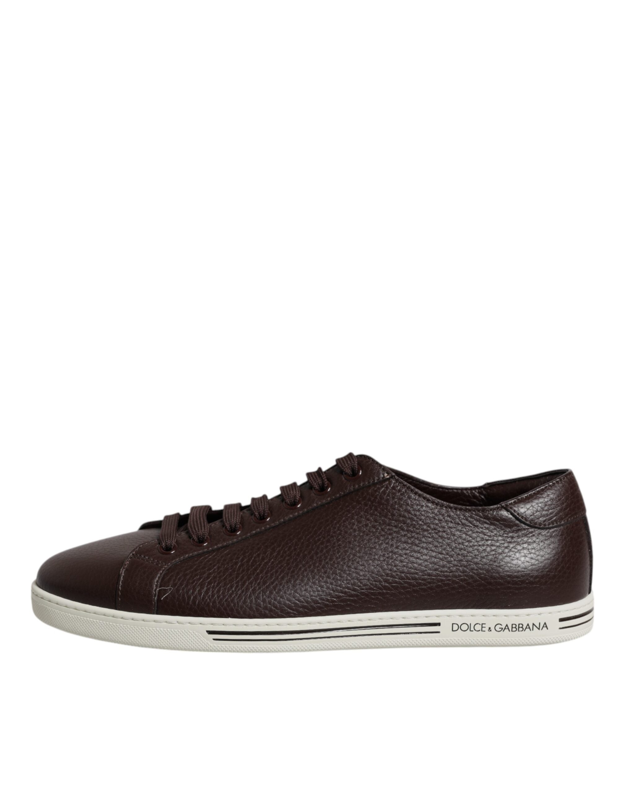 Dolce & Gabbana Black Low Top Men Saint Tropez Sneakers Shoes - ACCEXO