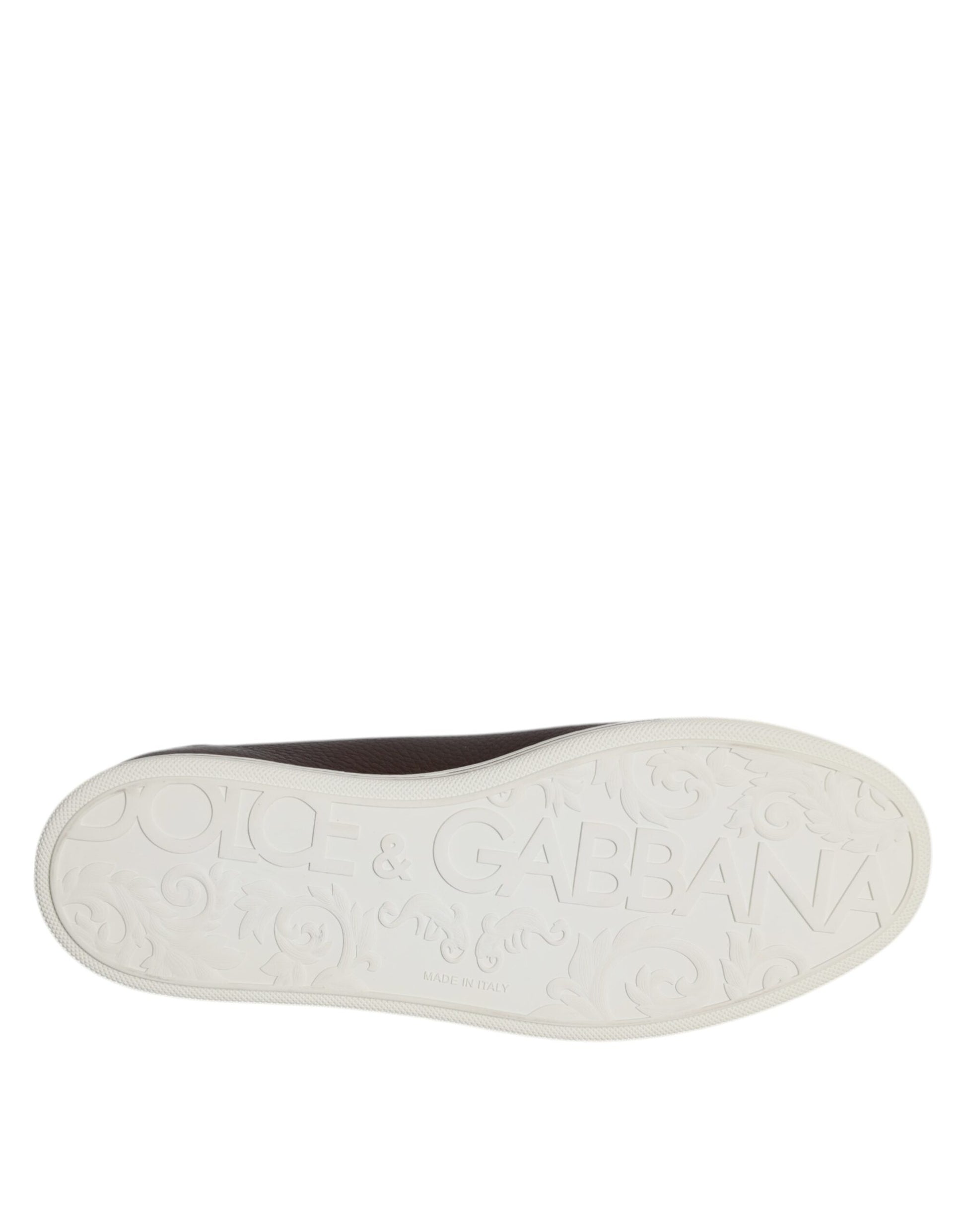 Dolce & Gabbana Black Low Top Men Saint Tropez Sneakers Shoes - ACCEXO