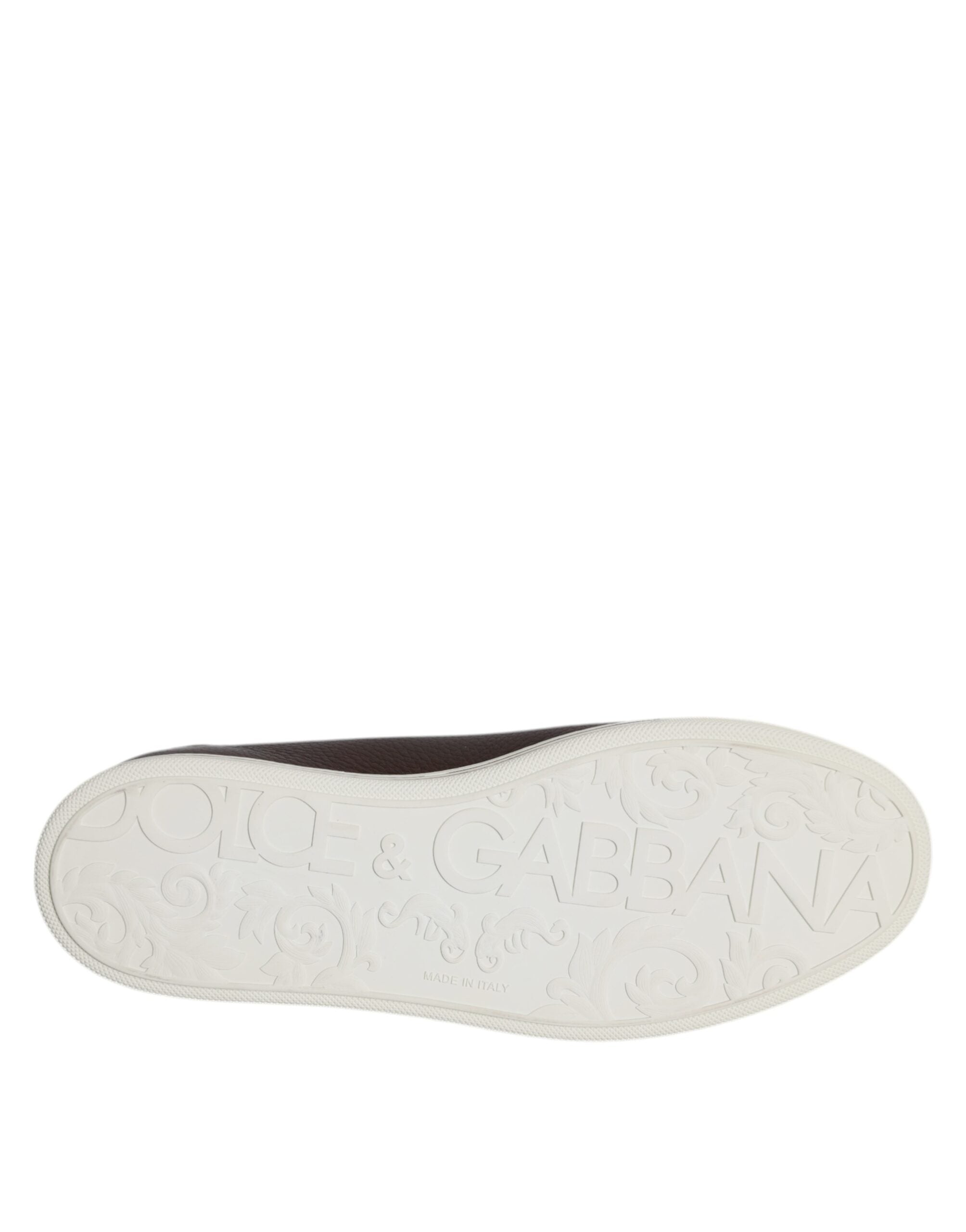 Dolce & Gabbana Black Low Top Men Saint Tropez Sneakers Shoes - ACCEXO