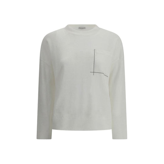 Brunello Cucinelli Sweater with iconic embellishments