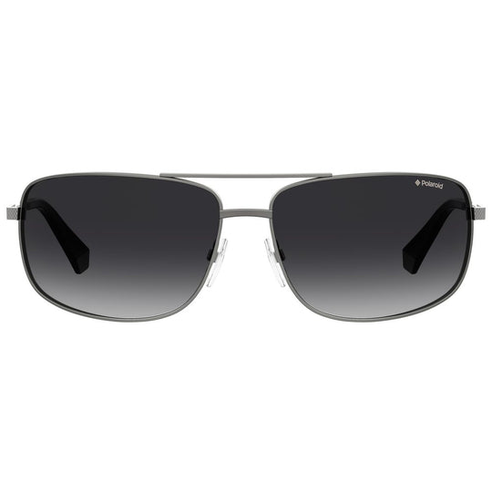 Polaroid Gray Metal Sunglasses