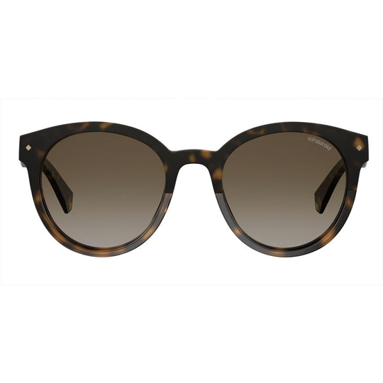 Polaroid Brown Plastic Sunglasses