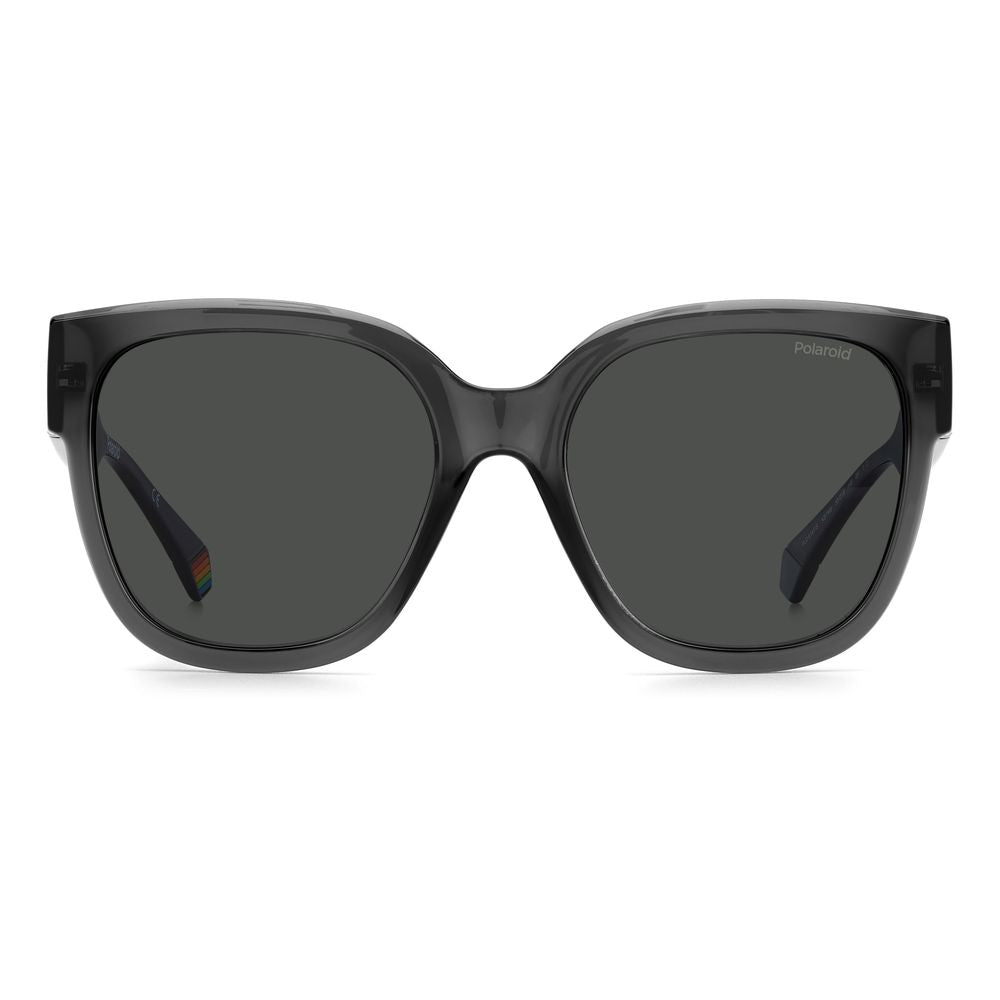 Polaroid Gray Plastic Sunglasses