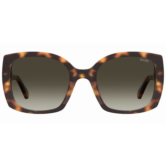 Moschino Brown Acetate Sunglasses