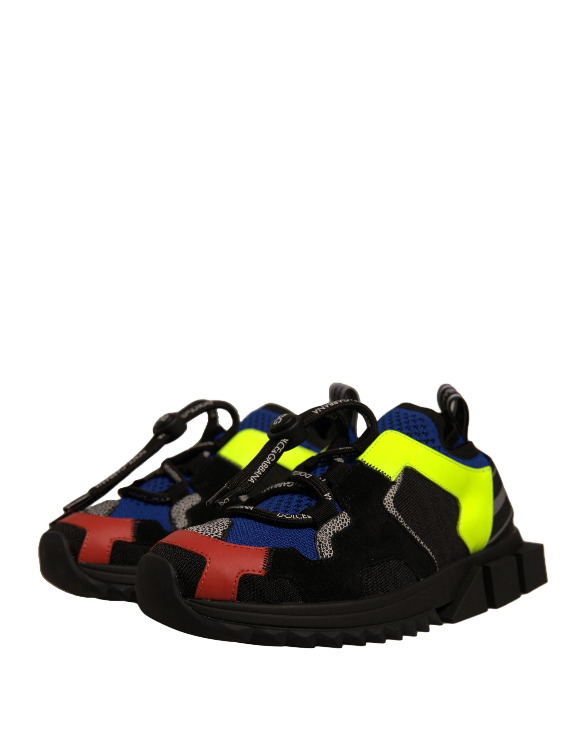 Dolce & Gabbana Multicolor Low Top Sorrento Sneakers Shoes - ACCEXO