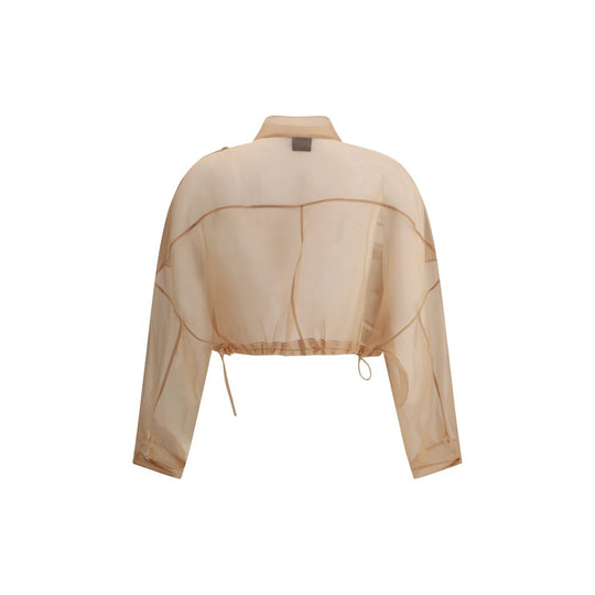 PINKO Semi-sheer cropped Jacket