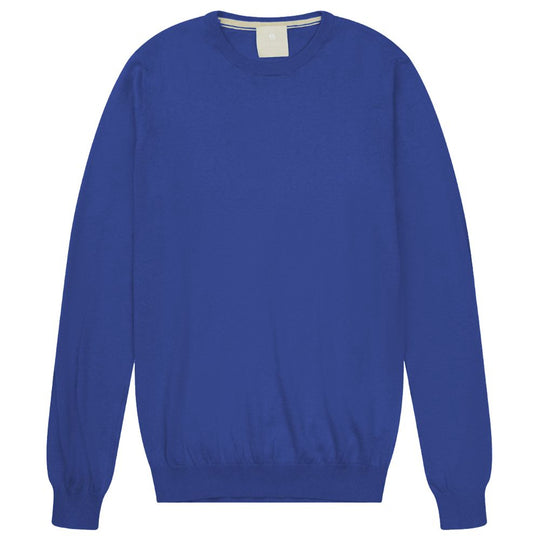 AT.P.CO Blue Cotton Sweater