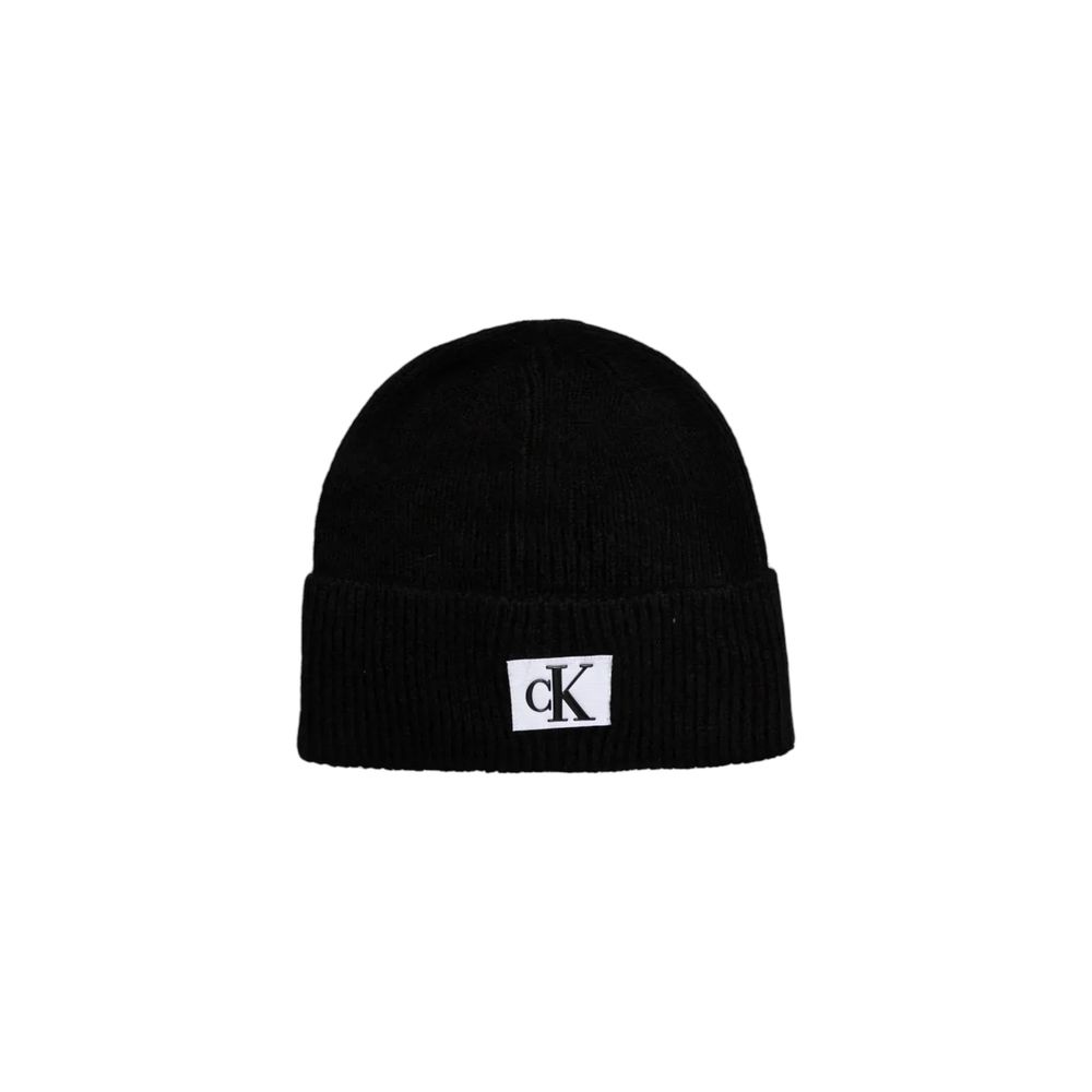 Calvin Klein Jeans Black Acrylic Hats & Cap - ACCEXO