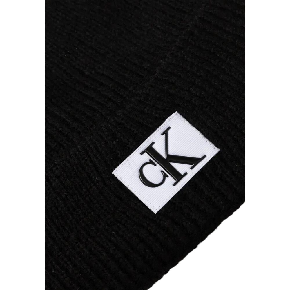 Calvin Klein Jeans Black Acrylic Hats & Cap - ACCEXO